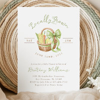 Invitación de Baby Shower de crecimiento local