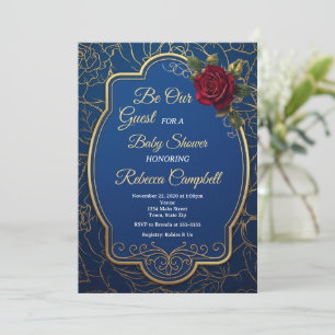 Invitación de Baby Shower de Cuento de Hadas de la