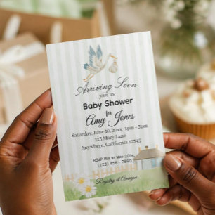 Invitación de Baby Shower de Cuento de Hadas en Ve