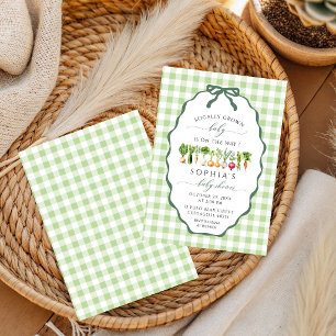 Invitación de Baby Shower de género neutral Casera
