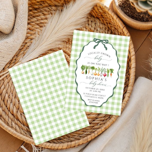 Invitación de Baby Shower de género neutral Casera (Subido por el creador)