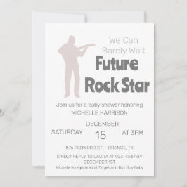 Invitación de Baby Shower de género neutro 'Apenas