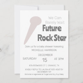 Invitación de Baby Shower de género neutro 'Apenas