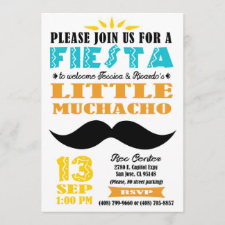 Invitación de Baby Shower de la fiesta