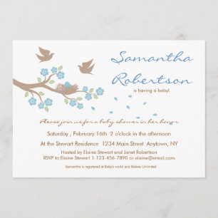 Invitación de Baby Shower de la jerarquía de los