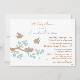 Invitación de Baby Shower de la jerarquía de los