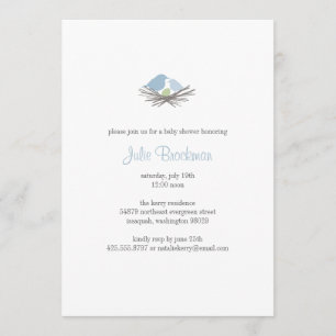 Invitación de Baby Shower de la jerarquía del