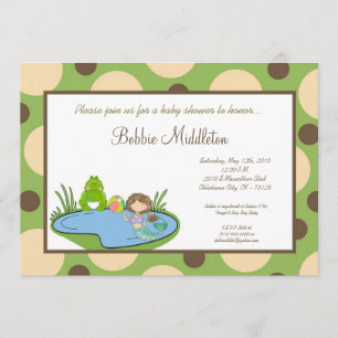 invitación de Baby Shower de la sirena de la