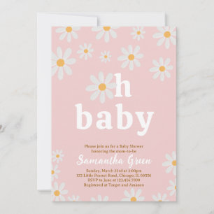 Invitación de Baby Shower de Margarita