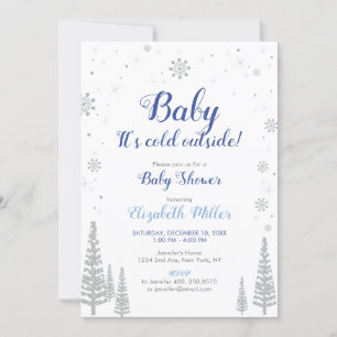Invitación de Baby Shower de Niño - País de las Ma