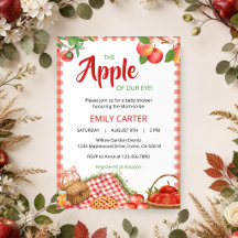 Invitación de Baby Shower de Otoño 'La Niña de Nue