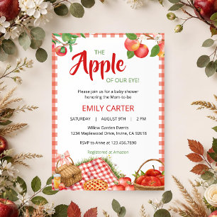 Invitación de Baby Shower de Otoño 'La Niña de Nue
