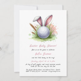 Invitación de Baby Shower de Pascua