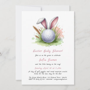 Invitación de Baby Shower de Pascua