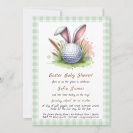 Invitación de Baby Shower de Pascua