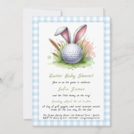 Invitación de Baby Shower de Pascua