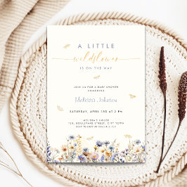 Invitación de Baby Shower de Primavera Una Pequeña