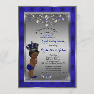 Invitación de Baby Shower de Principito Pequeño, P