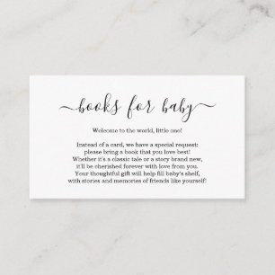 Invitación de baby shower de solicitud de libro gu