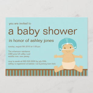 Invitación de Baby Shower del bebé del fútbol