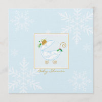 Invitación de Baby Shower del carro del bulbo de
