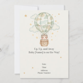 Invitación de Baby Shower del Ejército de Camuflaj