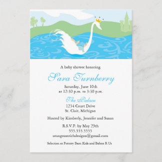 Invitación de Baby Shower del muchacho - pequeño