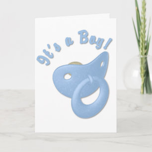 Invitación de Baby Shower del pacificador del