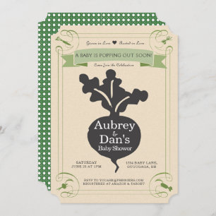 Invitación de Baby Shower del paquete de la