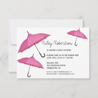 Invitación de Baby Shower| Ducha