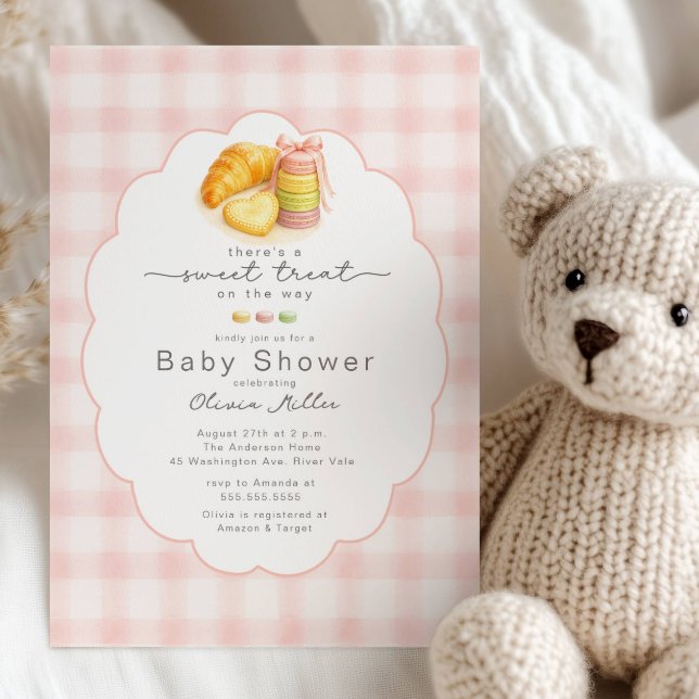 Invitación de Baby Shower Dulce Regalo (Subido por el creador)
