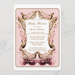 Invitación de Baby Shower en Victoria