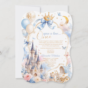 Invitación de baby shower Érase una vez,Invitación