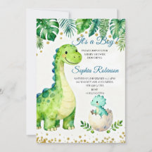 Invitación de Baby Shower 'Es un Niño'