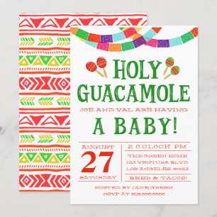 INVITACIÓN DE BABY SHOWER FIESTA