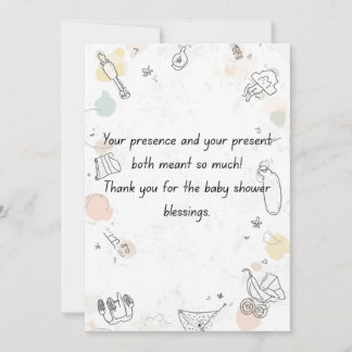 Invitación de Baby Shower Floral - Elegante Mamá 