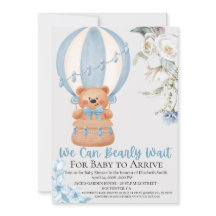 Invitación de Baby Shower Globo Aerostático 'Apena