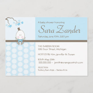 Invitación de Baby Shower - Humpty Dumpty
