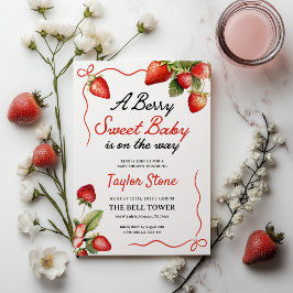 Invitación de Baby Shower | Invitación a Berry Swe