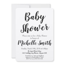 Invitación de Baby Shower Kraft Rústico