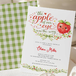 Invitación de Baby Shower 'La Niña de Nuestros Ojo