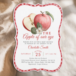 Invitación de Baby Shower 'La Niña de Nuestros Ojo