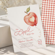 Invitación de Baby Shower 'La Niña de Nuestros Ojo