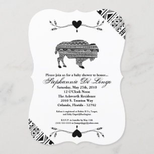 Invitación de Baby Shower las 5 horas del día, los
