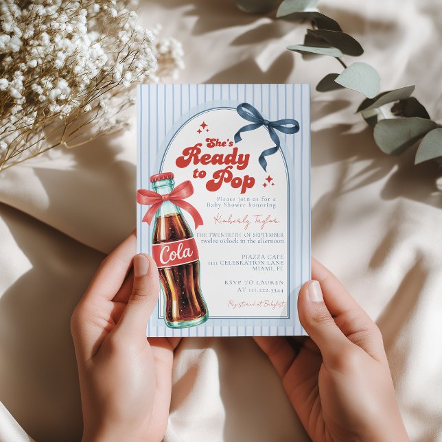 Invitación de baby shower Listo para explotar Niño (Subido por el creador)