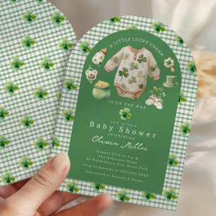 Invitación de Baby Shower Little Lucky Charm