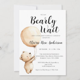 Invitación de Baby Shower Neutral 'Apenas Podemos