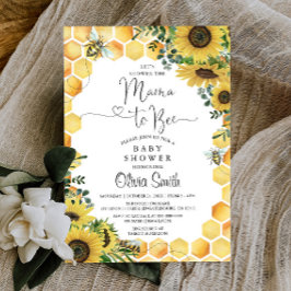 Invitación de Baby Shower neutral de género a mamá