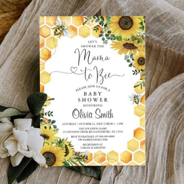 Invitación de Baby Shower neutral de género a mamá (Subido por el creador)