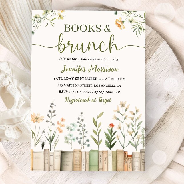 Invitación de Baby Shower neutral en género para B (Subido por el creador)